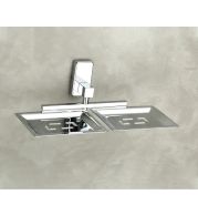 Star Double Soap Dish Stainless Steel Bathroom Commercial Hotel Spa Wall Mount Heavy-Duty Anti-Rust Waterproof Easy Clean Professional Grade Durable Dual Compartments Rustproof Hygienic Starburst Design Space Saving Modern Luxury Secure Mounting Elegant S